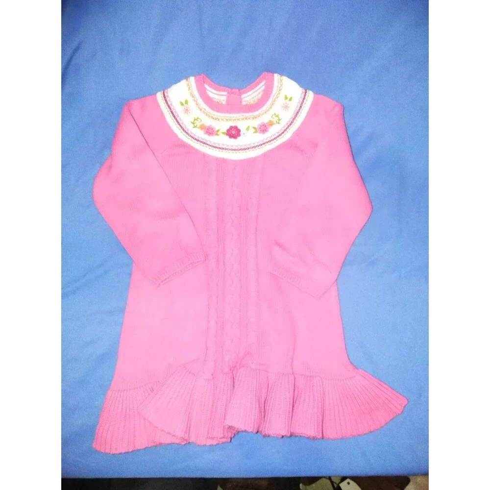 Girls Gymboree Crazy 8 Size 4 4T Lot Sweater Dresses Cardigan Sweater